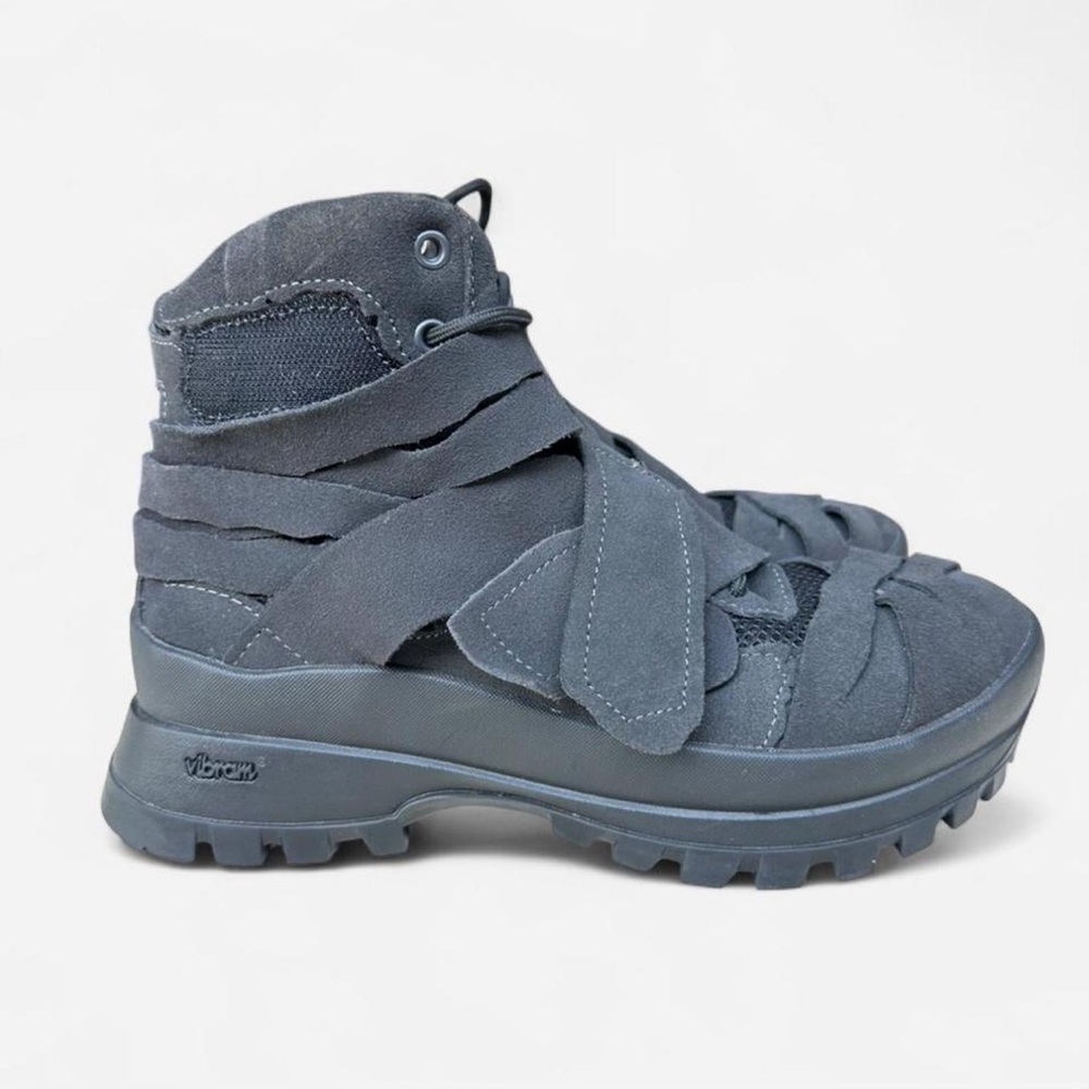 Racer Worldwide Vibram Desert Boots Black Suede FW23 size 8